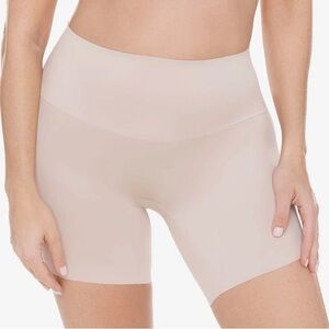 Miraclesuit Comfy Curves Firm Control Waistline Bike Pant Warm Beige XL